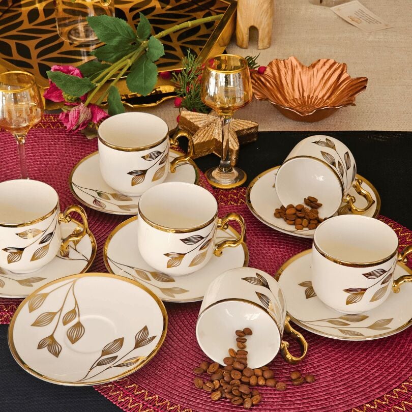 Paçi Binnur Nescafe&Çay 6'lı Fincan Takımı POR-101548