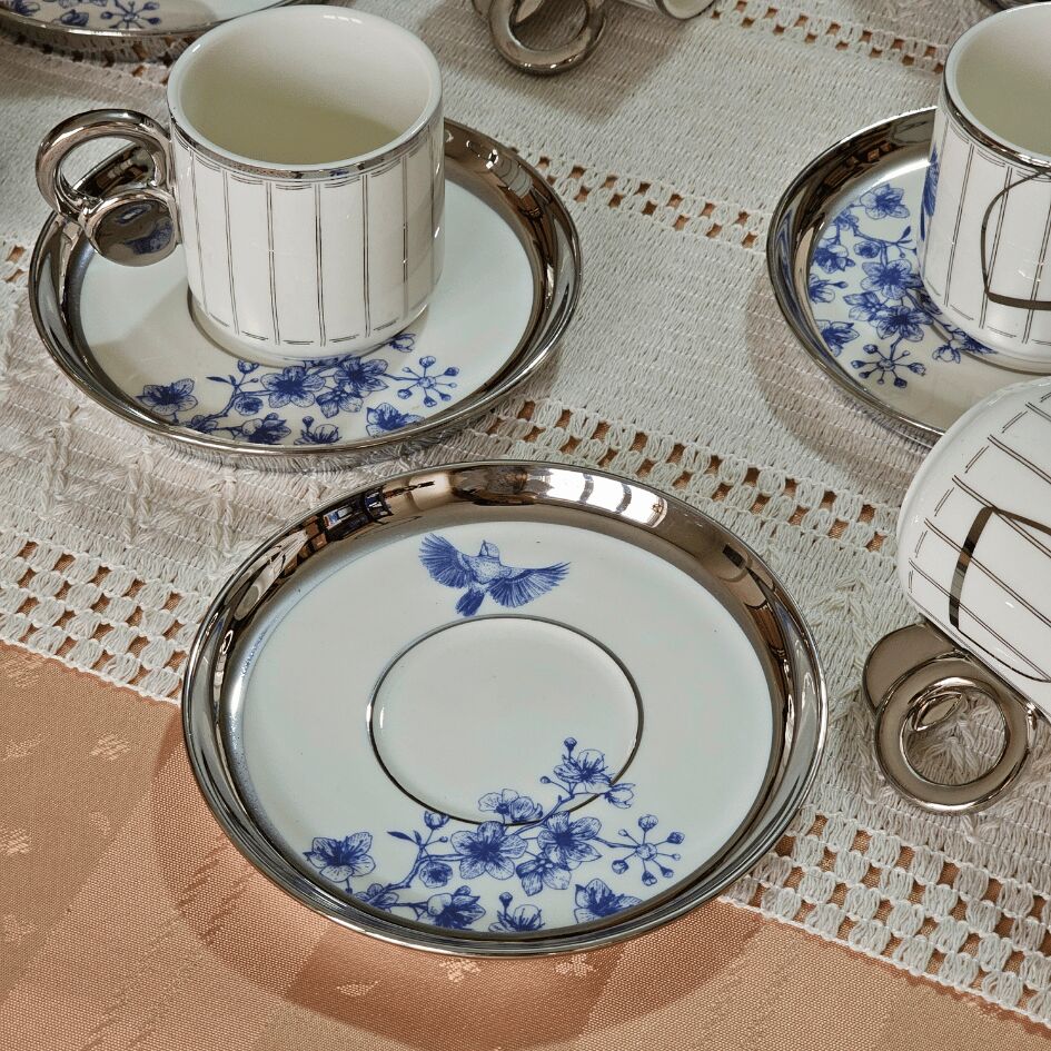 Savannah 6 Kişilik Kahve Fincanı Takımı - 90 ml HXF-0125172