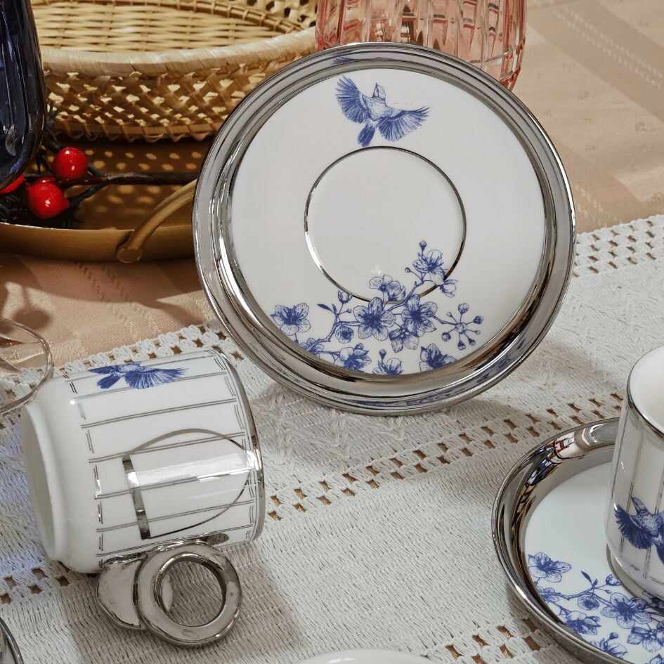 Savannah 6 Kişilik Kahve Fincanı Takımı - 90 ml HXF-0125172
