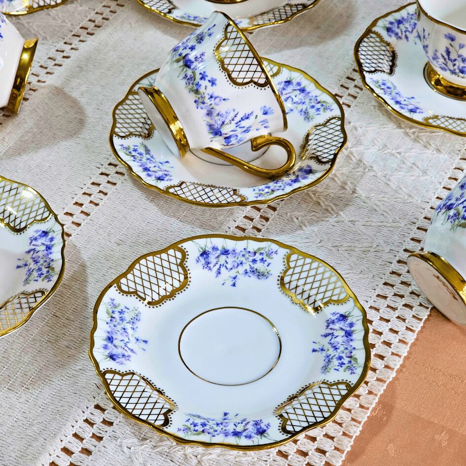 Timeo Teresa 6 Kişilik Kahve Fincan Takımı - 90 ml HXF-065566