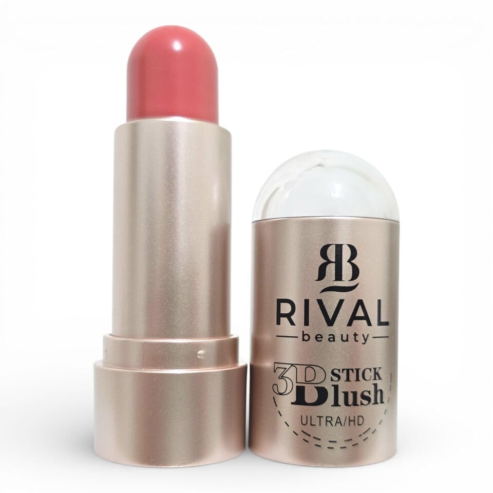 Sudedi Home Rival Beauty 3D Stick Blush Ultra HD Krem Allık Stick Doğal Canlı Görünüm