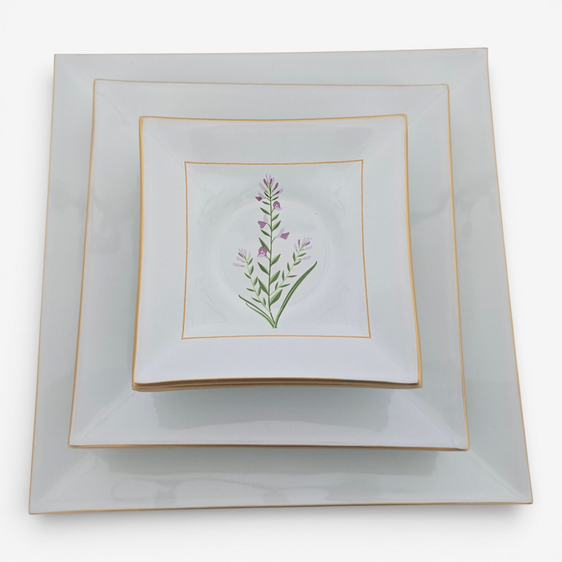 Sudedi Home Gerçek Altın Yaldızlı 34 Parça Cam Çay Pasta İkram Takımı 6 Kişilik