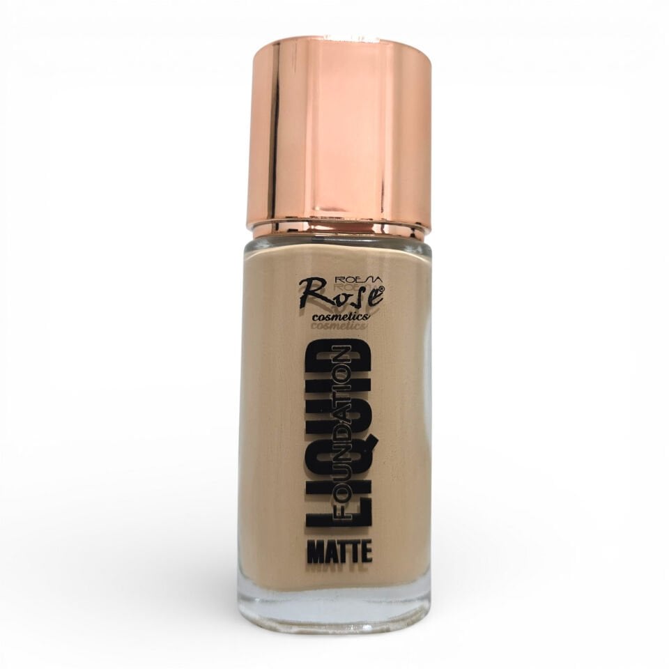 Mat Likit Fondöten Yüksek Kapatıcılık Doğal Ten Rengi Uzun Süre Kalıcı Pürüzsüz Cilt Etkisi (No: 01)