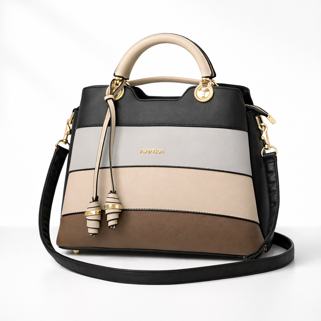 Kadın El ve Omuz Çantası Çok Renkli Modern Tasarım Günlük Kullanım Şık Kadın Çanta – Sudedi Home