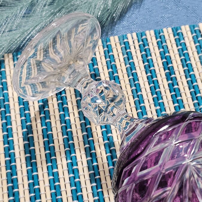 Bohemia Lorenzo 150ml Kristal 1 Adet Bardak Kadeh Takımı (Mor)