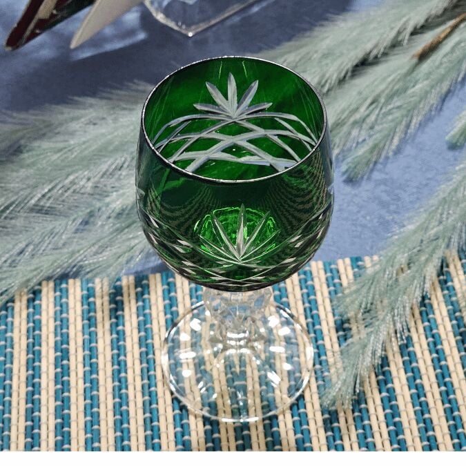 Bohemia Lorenzo 150ml Kristal 1 Adet Bardak Kadeh Takımı (Yeşil)