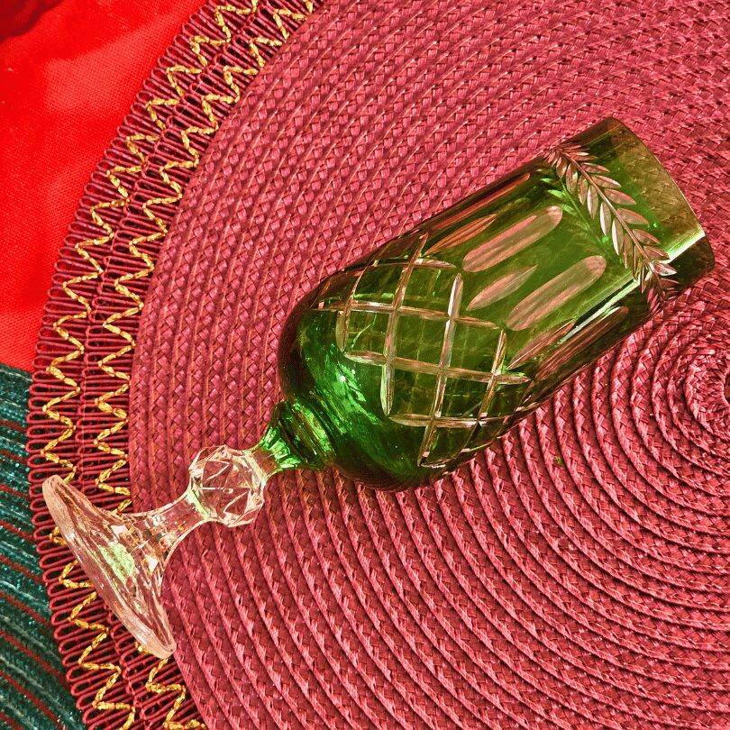 Bohemia Zaraif 180 Ml Kristal 1 Adet Kadeh Bardak (Yeşil)