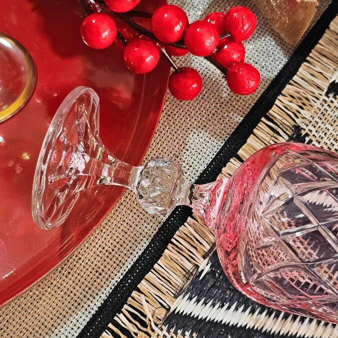 Bohemia Lorenzo 180ml Kristal 1 Adet Bardak Kadeh (Pembe)