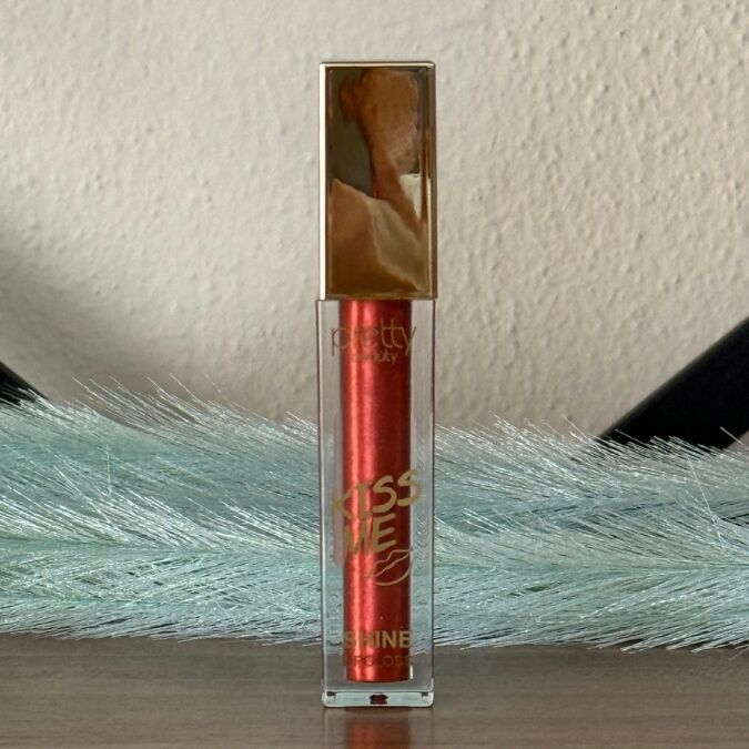 Sudedi Home Kiss Me Shine Lip Gloss - Kızıl Işıltılı Dudak Parlatıcısı
