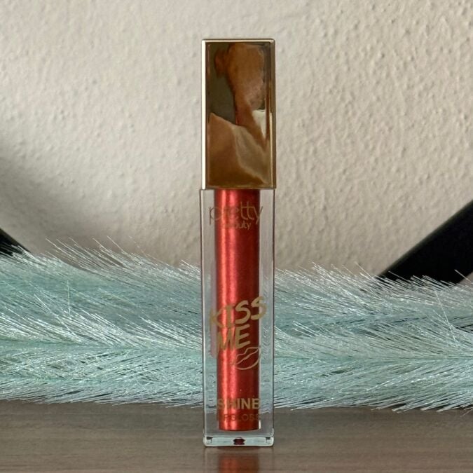 Sudedi Home Kiss Me Shine Lip Gloss - Yoğun Kızıl Işıltılı Dudak Parlatıcısı