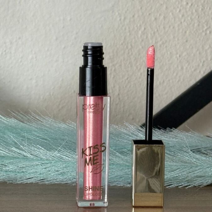 Sudedi Home Kiss Me Shine Lip Gloss - Pembe Işıltılı Dudak Parlatıcısı