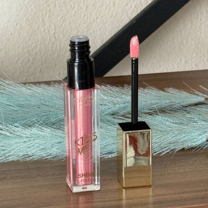 Sudedi Home Kiss Me Shine Lip Gloss - Pembe Işıltılı Dudak Parlatıcısı