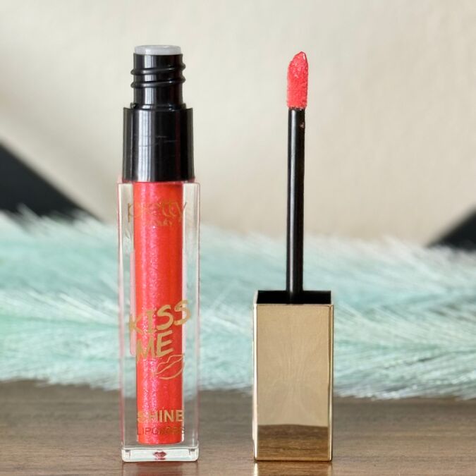 Sudedi Home Kiss Me Shine Lip Gloss - Parlak Kırmızı Dudak Parlatıcısı