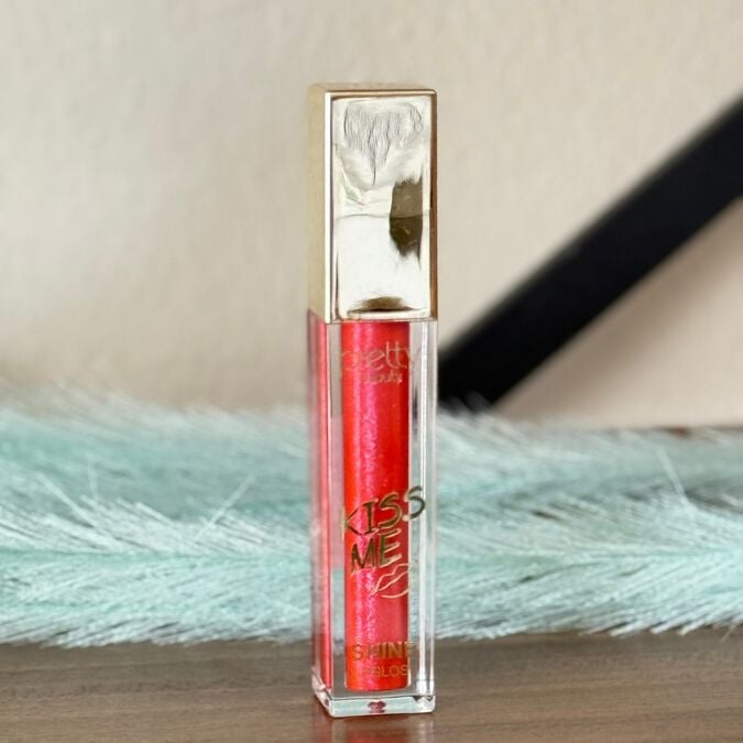 Sudedi Home Kiss Me Shine Lip Gloss - Parlak Kırmızı Dudak Parlatıcısı