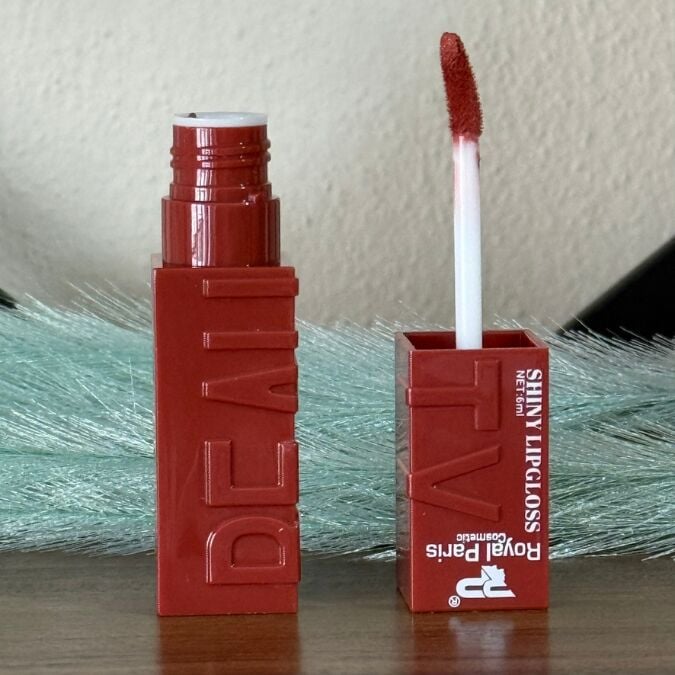 Sudedi Home Shiny Lip Gloss - Kızıl Kahve Parlak Dudak Parlatıcısı