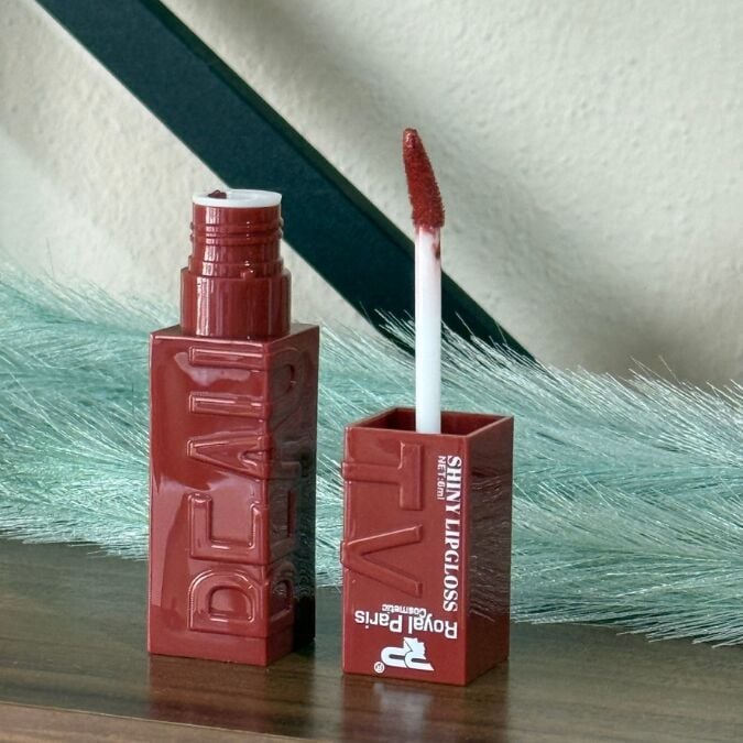 Sudedi Home Shiny Lip Gloss - Kızıl Kahve Parlak Dudak Parlatıcısı