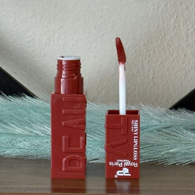Sudedi Home Shiny Lip Gloss - Kızıl Kahve Parlak Dudak Parlatıcısı