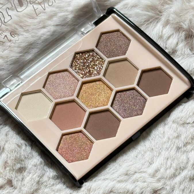 Sudedi Home Göz Alıcı 11 Renkli Far Paleti - Mat, Işıltılı ve Simli Seçenekler (Model-3)