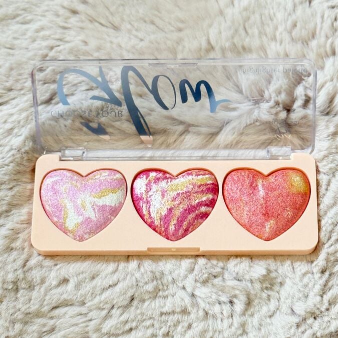 Sudedi Home Aşkla Işılda! Kalp Formlu Highlighter & Aydınlatıcı Paleti