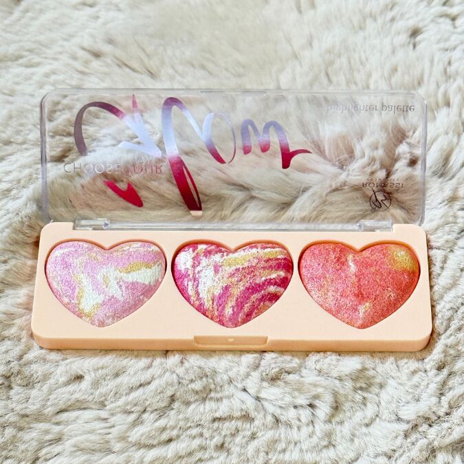 Sudedi Home Aşkla Işılda! Kalp Formlu Highlighter & Aydınlatıcı Paleti